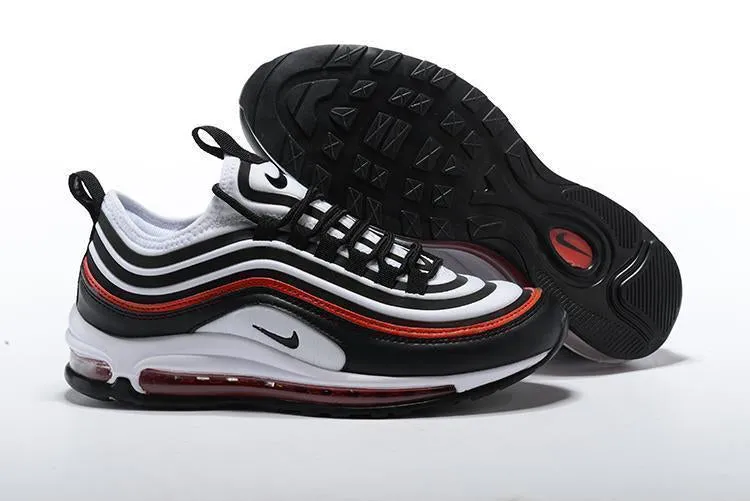 Nike Air Max 97 White Black Red Shoes !!! CYBER MONDAY SALE !!! Asics Excite 9 Running Shoes