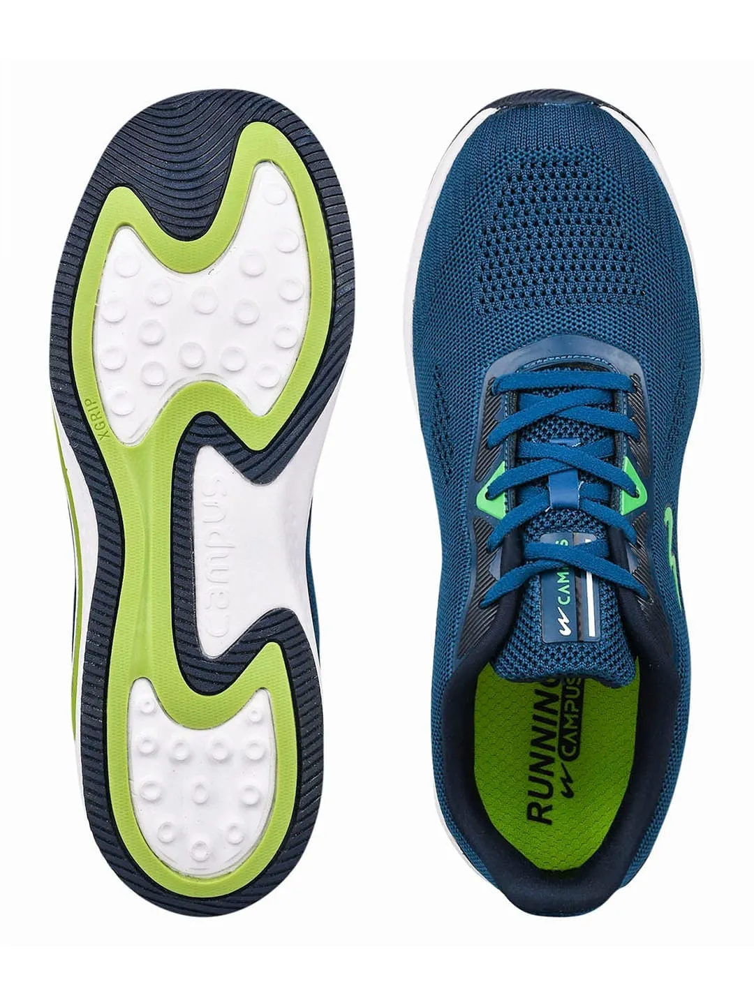 CAMP ERIK Blue Men's Running Shoes Low Profile Running Shoes