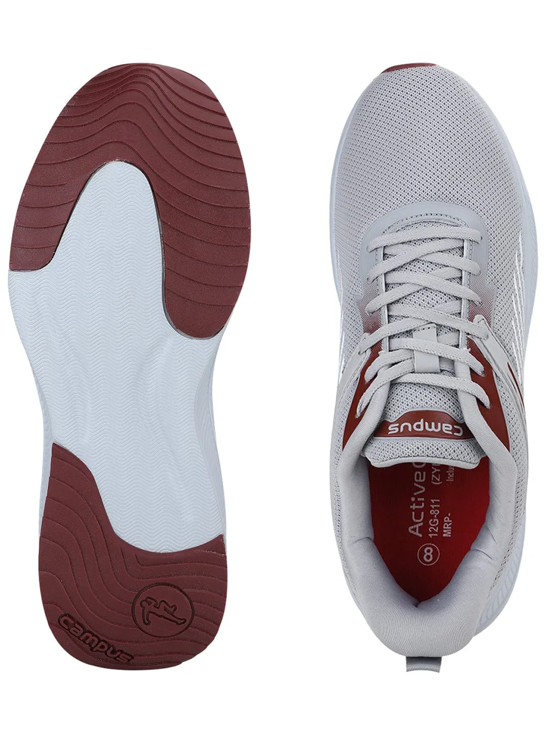 Clouds Running Shoes ZYNGA Grey Mens's Running Shoes