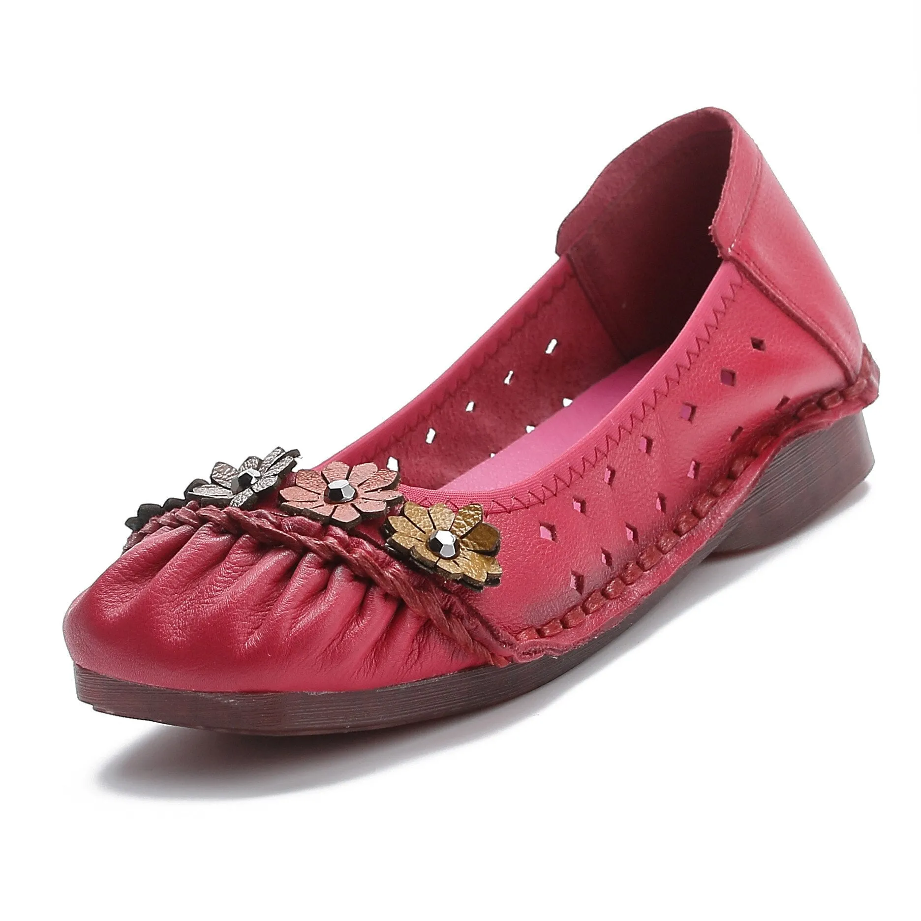 Fussbett Sabot Loafers Genuine Leather Women Shoes Casual Luxury Brand Ladies Loafers