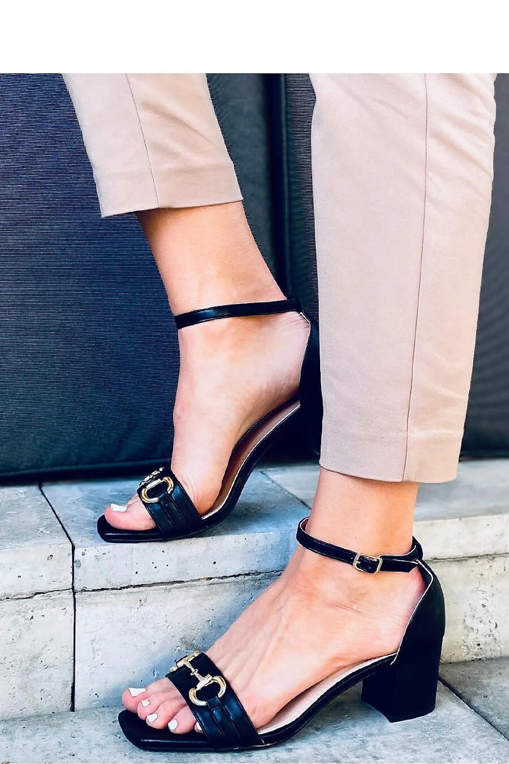 Chic Comfort Heel Sandals Model 166546 Platform Flip Flops 2000s