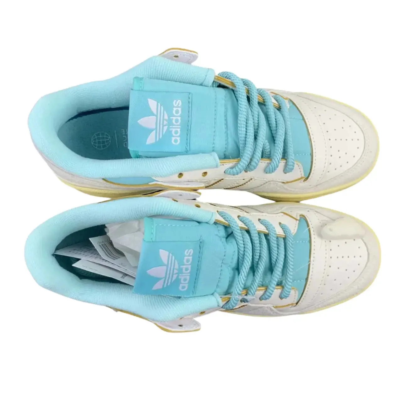 Adidas Forum Low White Light Blue Sneaker Adidas Slip Resistant Shoes