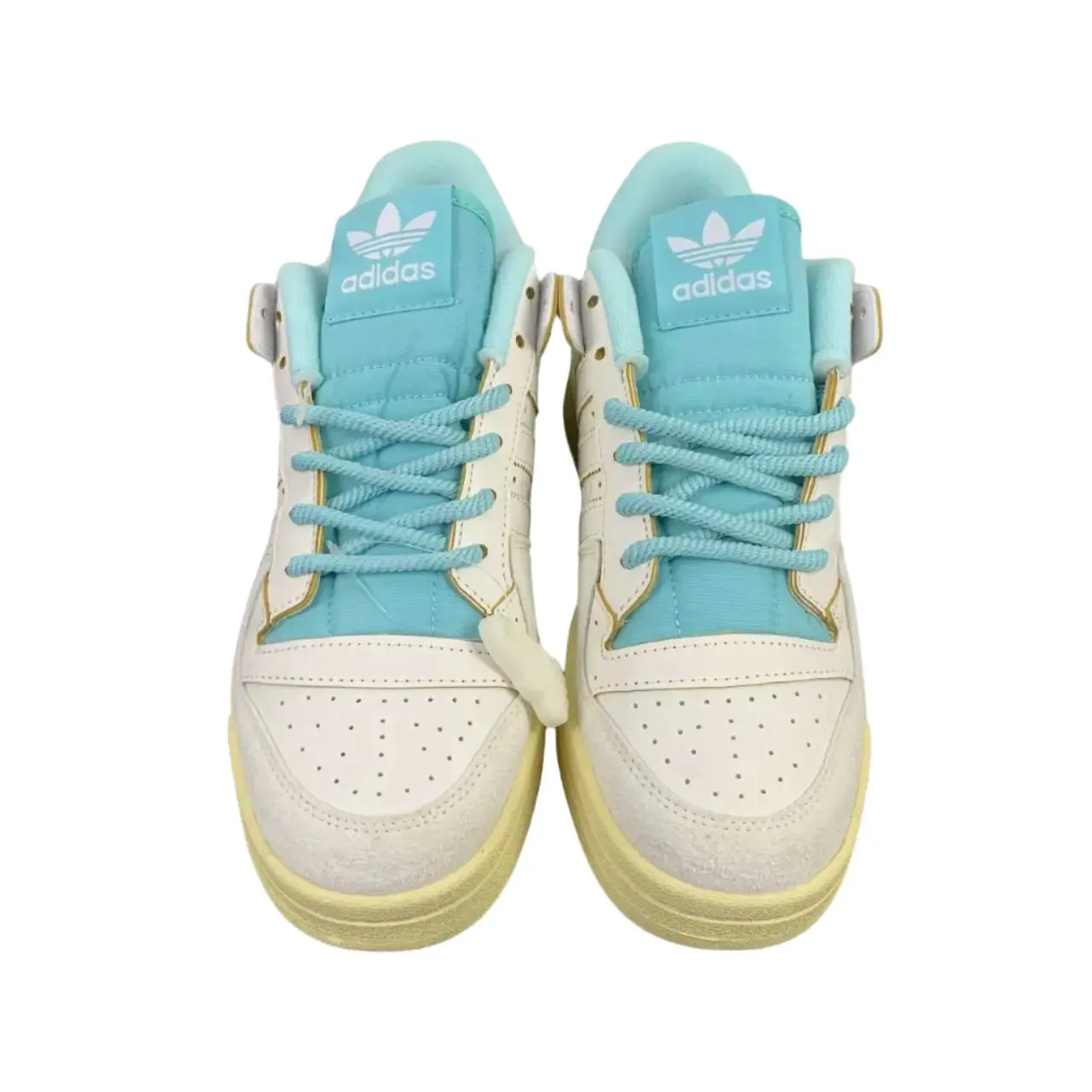 Adidas Forum Low White Light Blue Sneaker Best Adidas Tennis Shoe