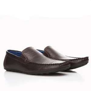 Macys Loafers Fashion Men Flats Shoes Hand Made Breathable Slip-on Mocassins Men Loafers Brown Big Size CE86813BU
