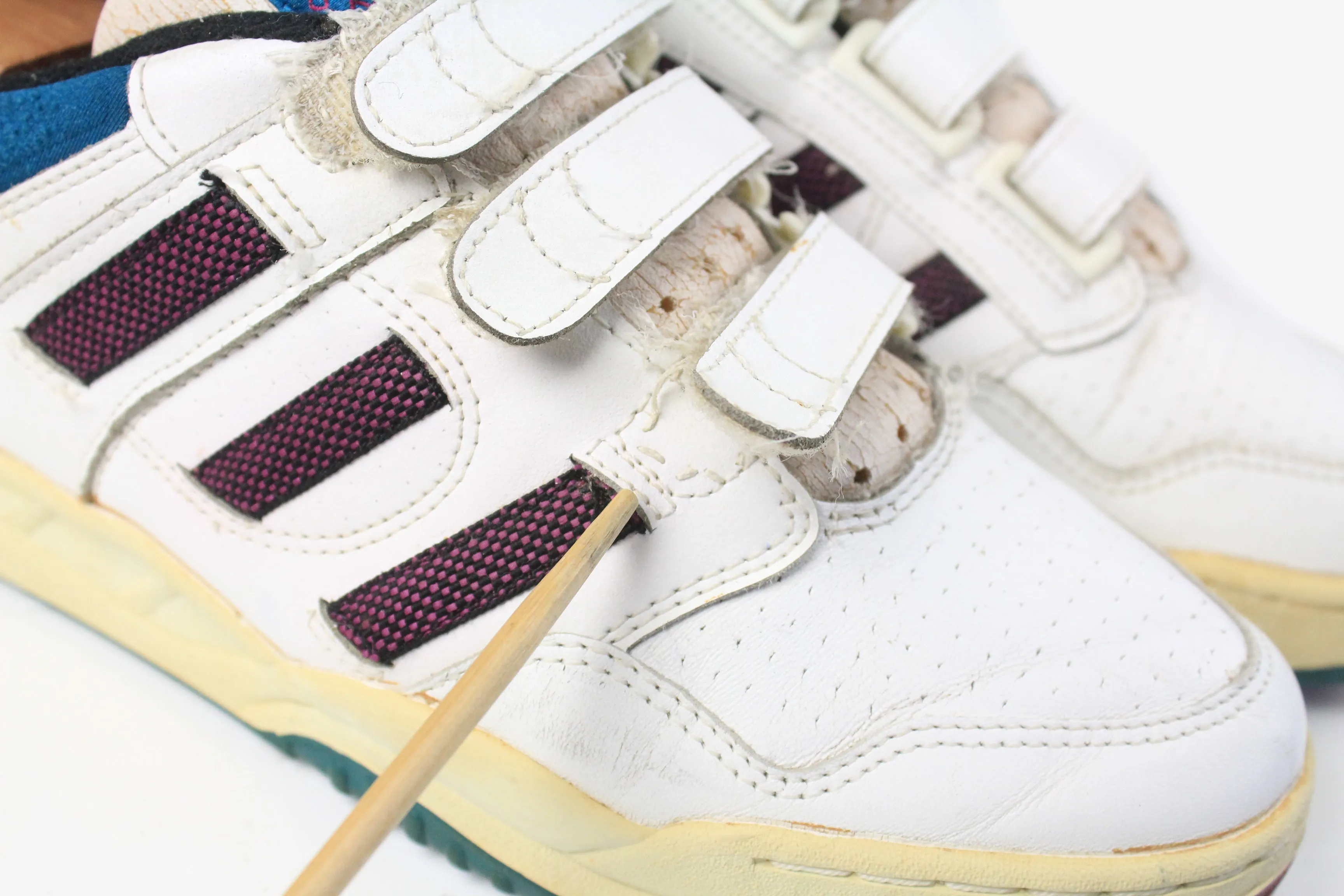 Vintage Adidas ATP Tour Velcro Sneakers US 9 Adidas Lightweight Padel Shoes