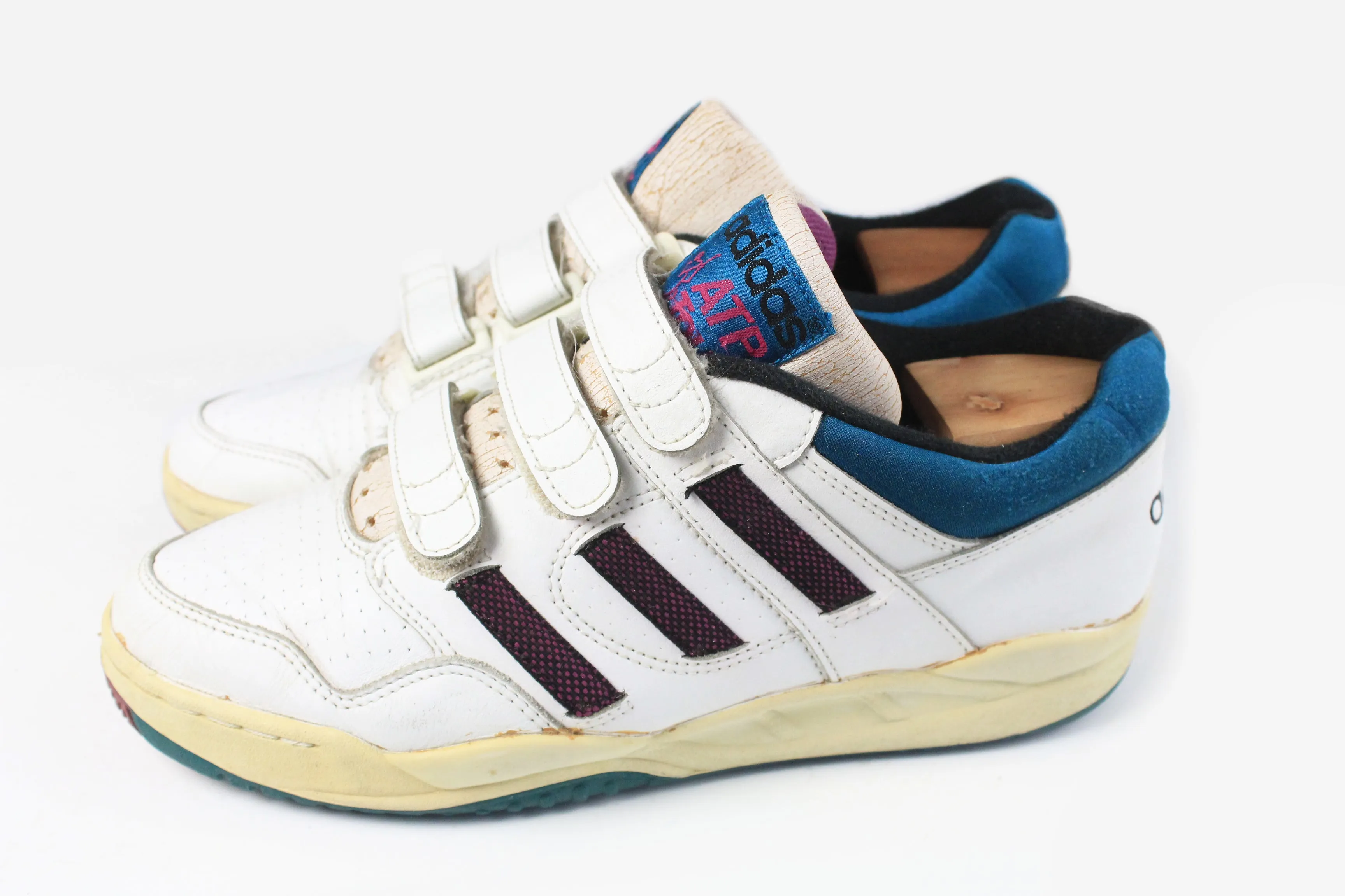 Adidas 3st.004 Shoes Vintage Adidas ATP Tour Velcro Sneakers US 9