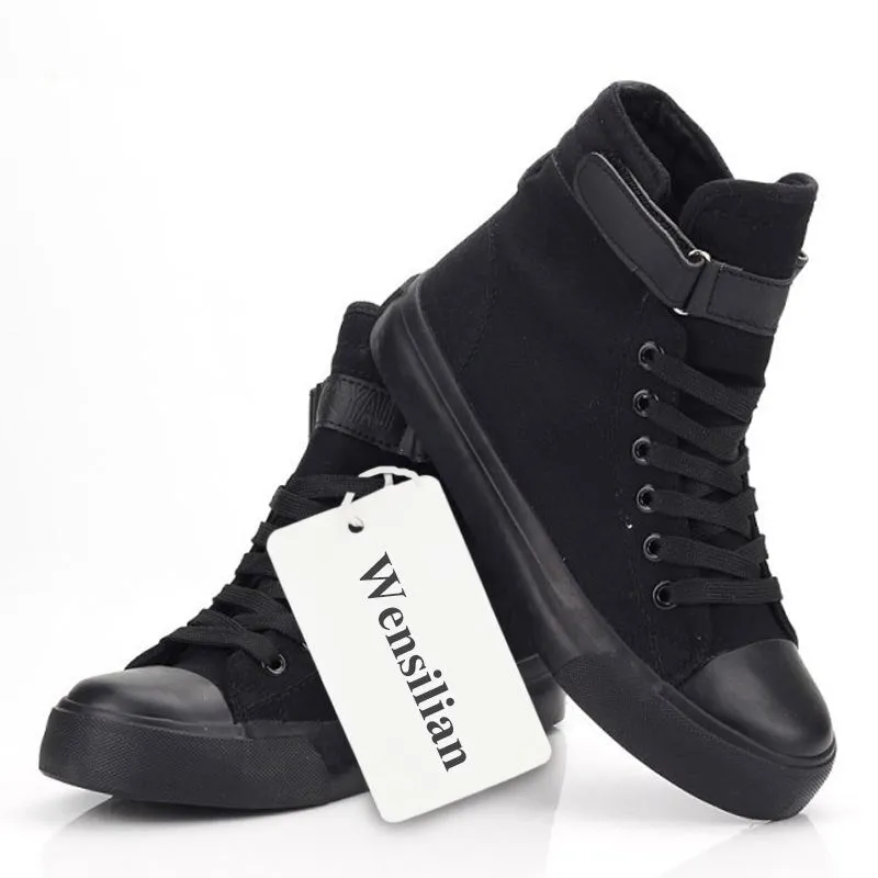 Duke Sneakers Vulcanize Shoes White Denim Sneakers