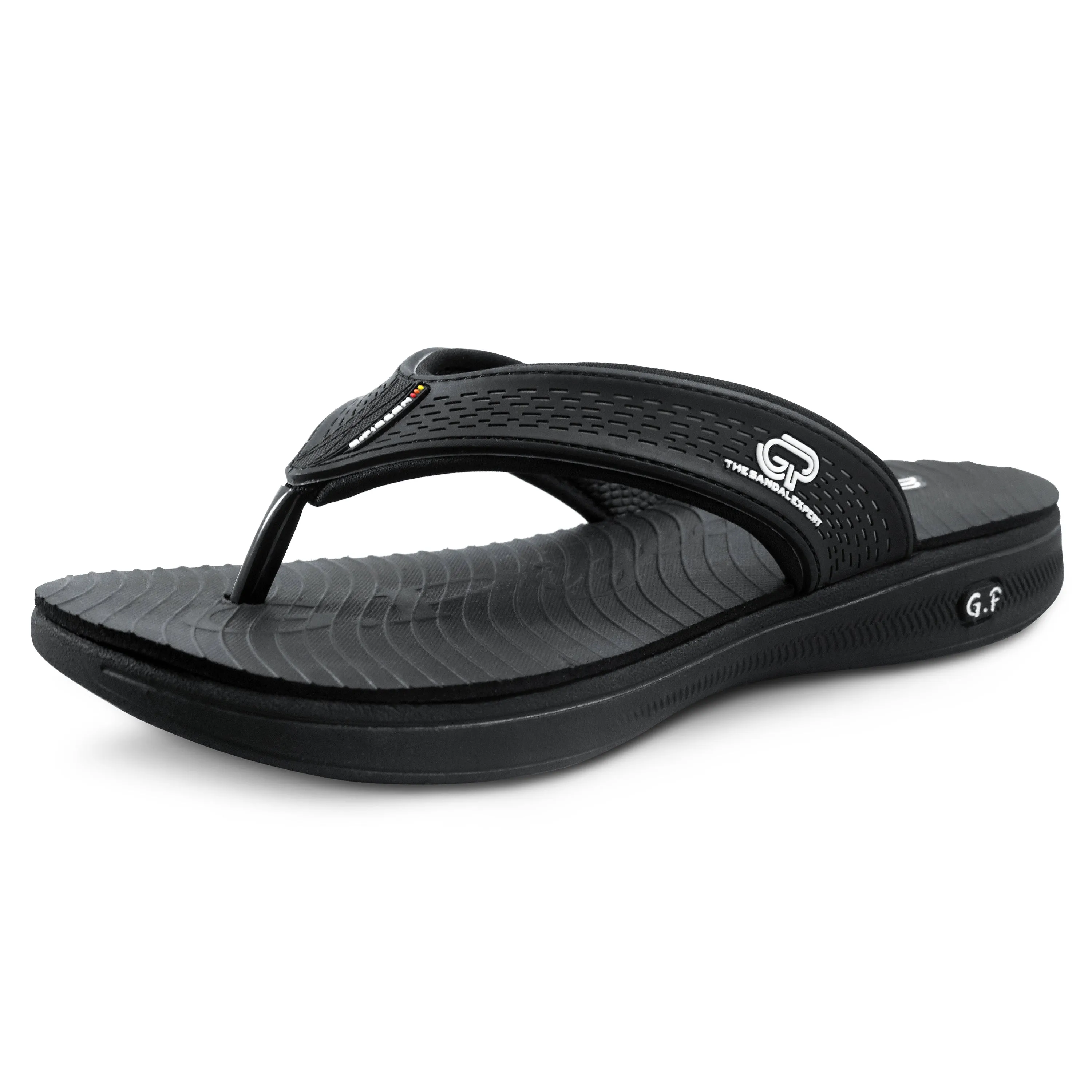 Women EVA: 0541 Black Flip Flops Bulk Wedding