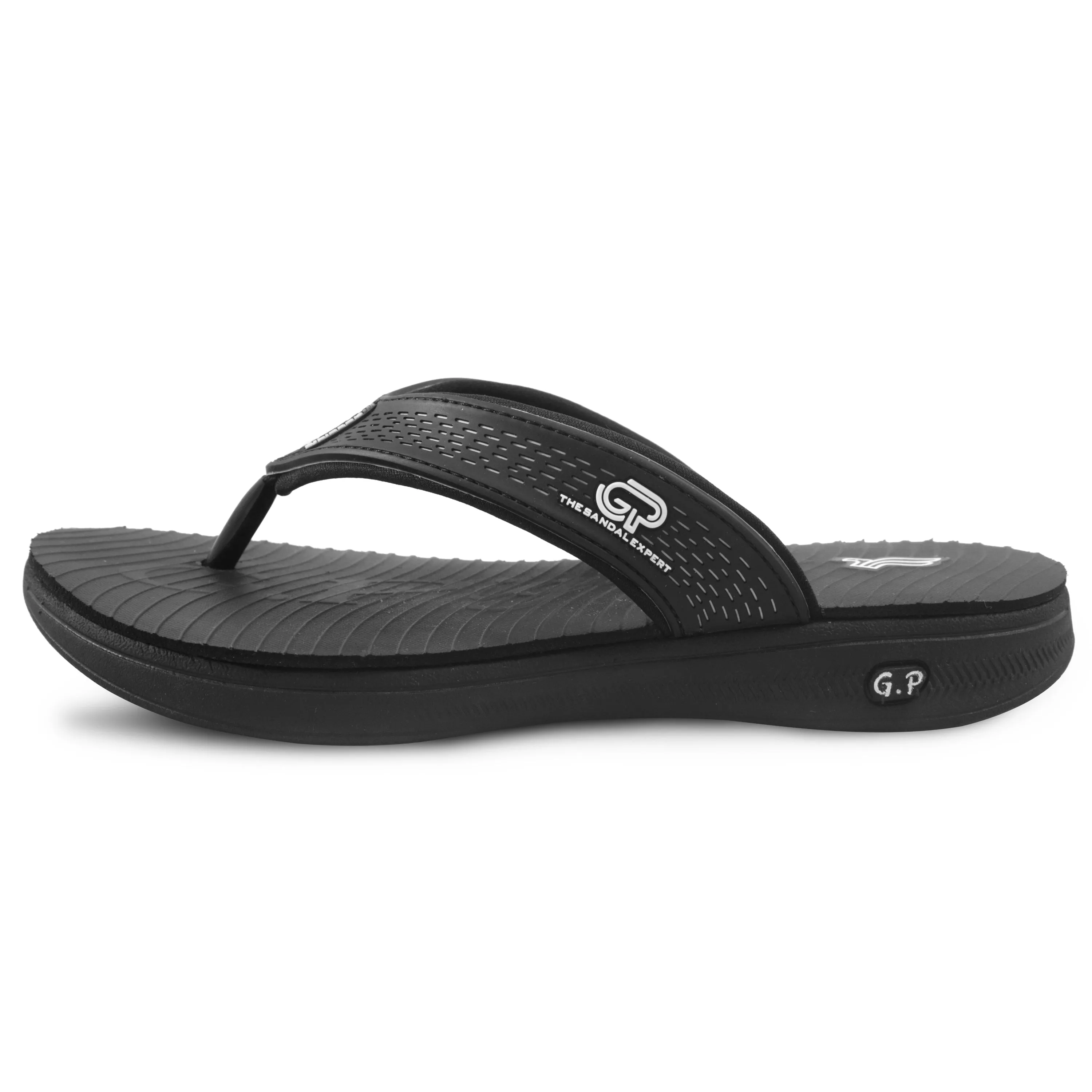 Wooden Flip Flops For Crafts Women EVA: 0541 Black