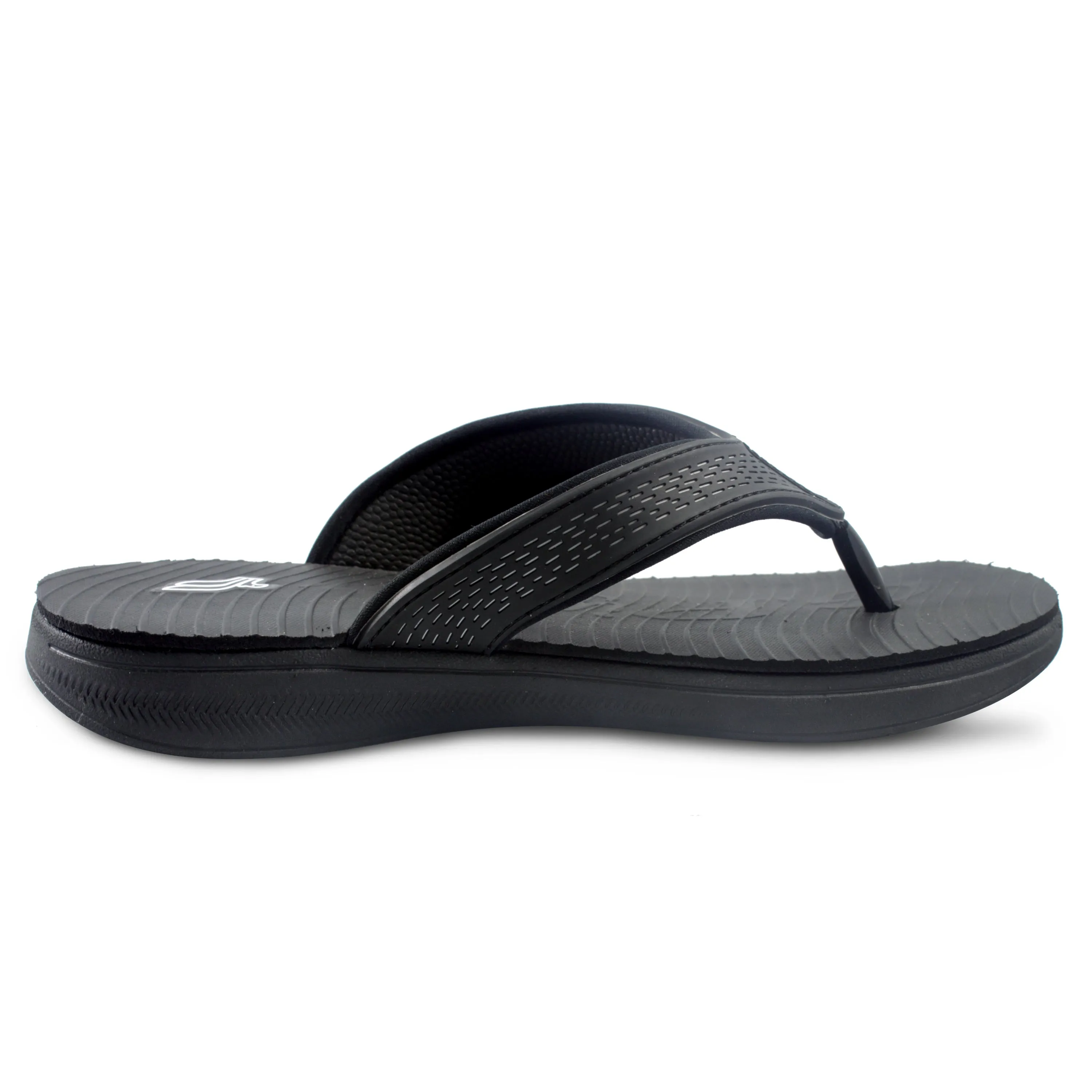 Women EVA: 0541 Black Baby Flip Flops