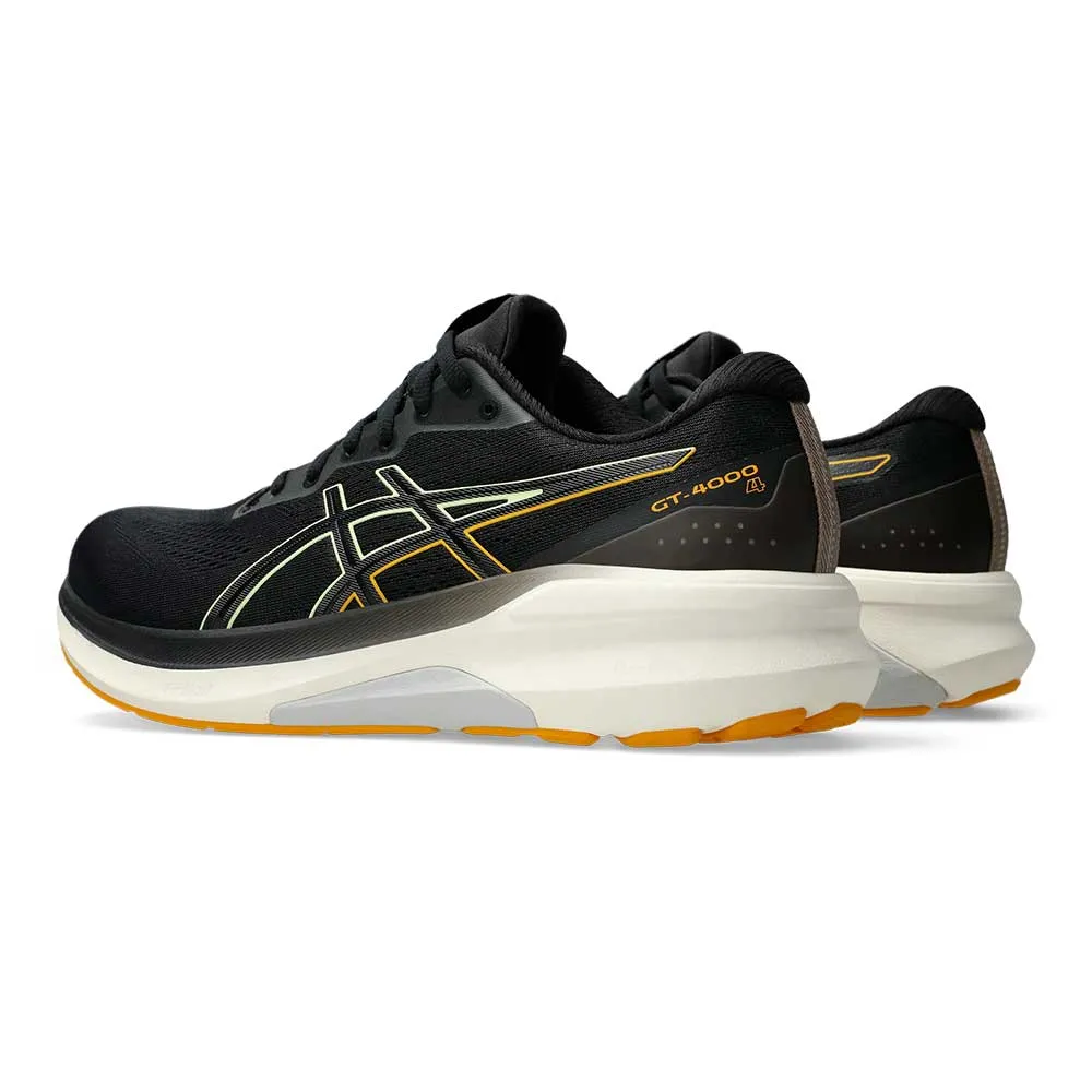 Asics Running Shoes Coupons Men's GT-4000 4 Running Shoe - Black/Amber - Regular (D)