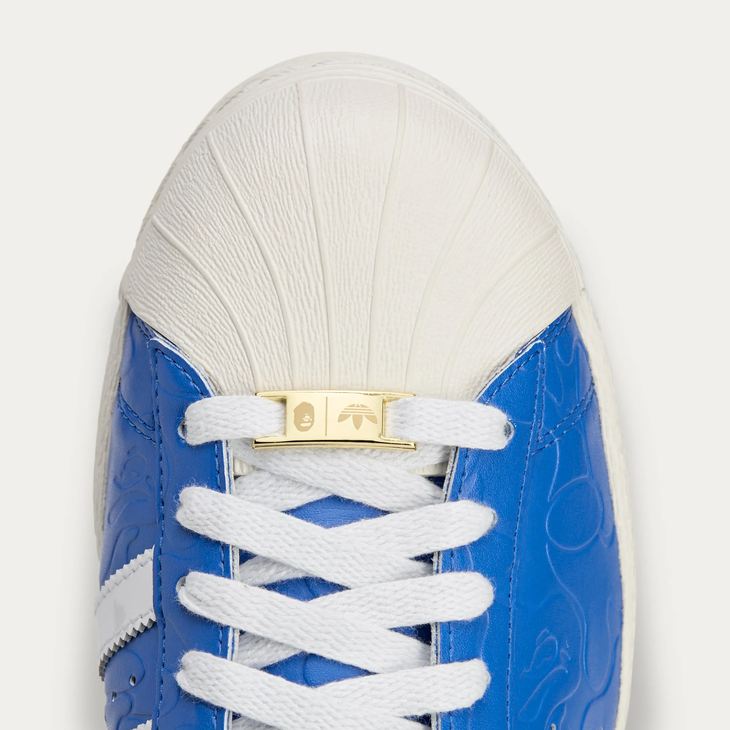 adidas Originals x BAPE Superstar Blue / FTWR White / Off White Adidas Waterproof Trail Running Shoes