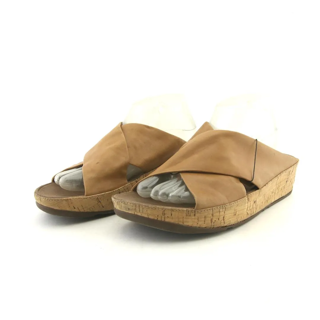 Crochet Slippers Adults FITFLOP   KYS TAN CORK