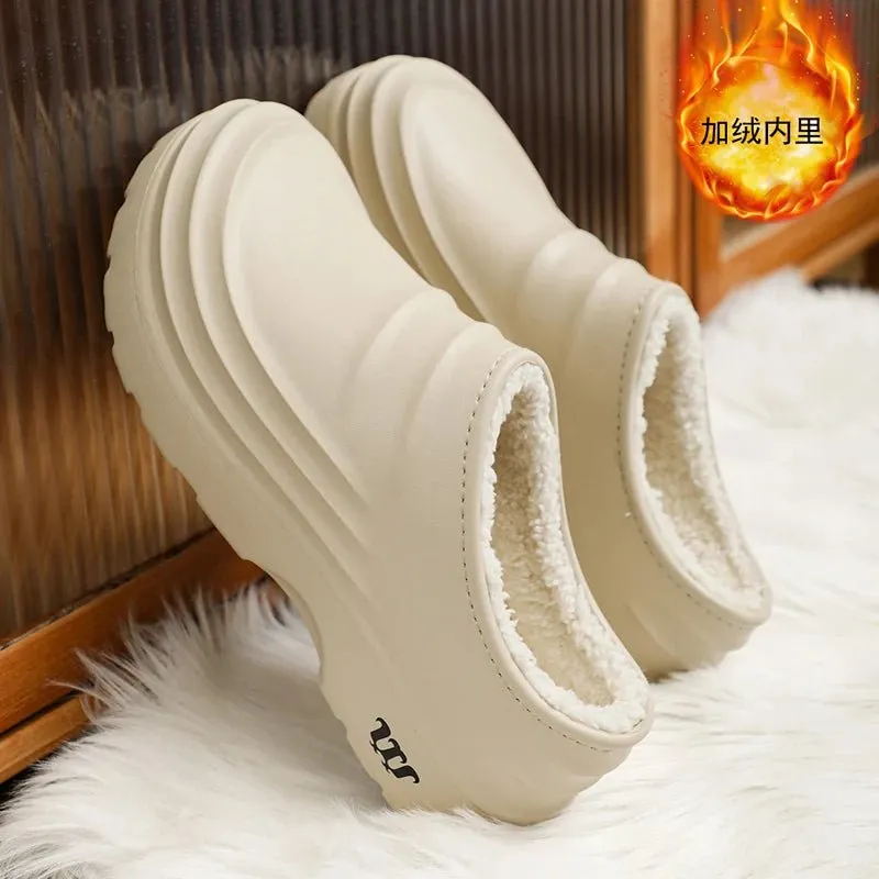 warm and waterproof winter shoes for home Indoor Shoes Slippers