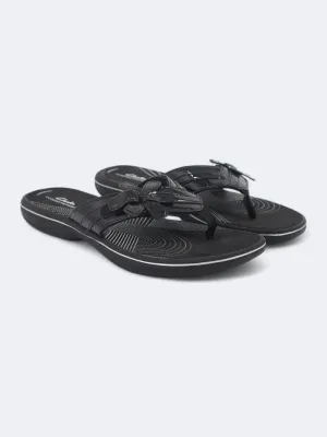 Platform Slippers Fluffy Women's Glossy Slippers,Black