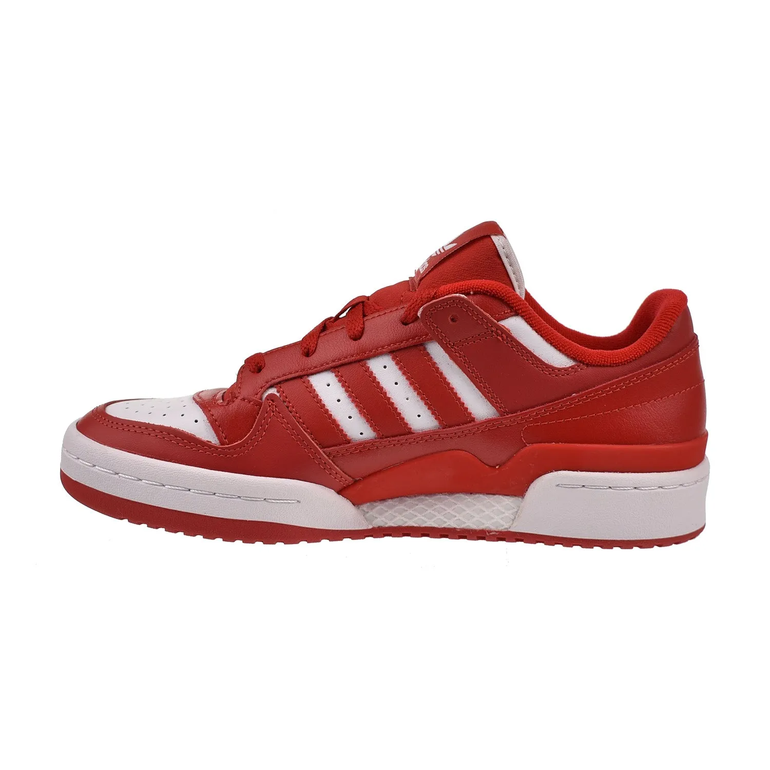 Adidas Forum Low CL Men's Shoes Scarlet-White Adidas Marvel Shoes