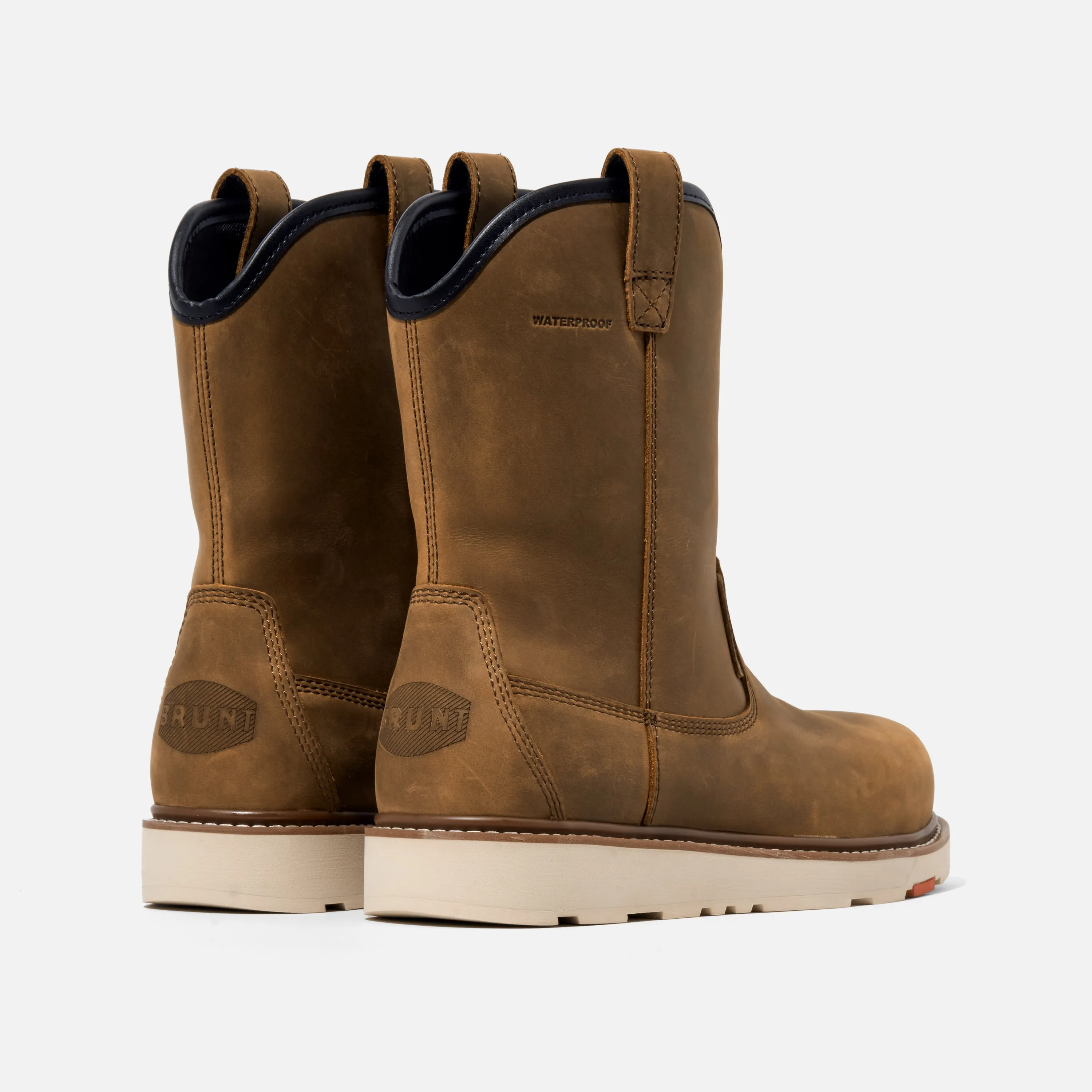 Work Boot Repair Near Me 'Brunt' Men's 9" The Bolduc EH WP Comp Toe - Brown