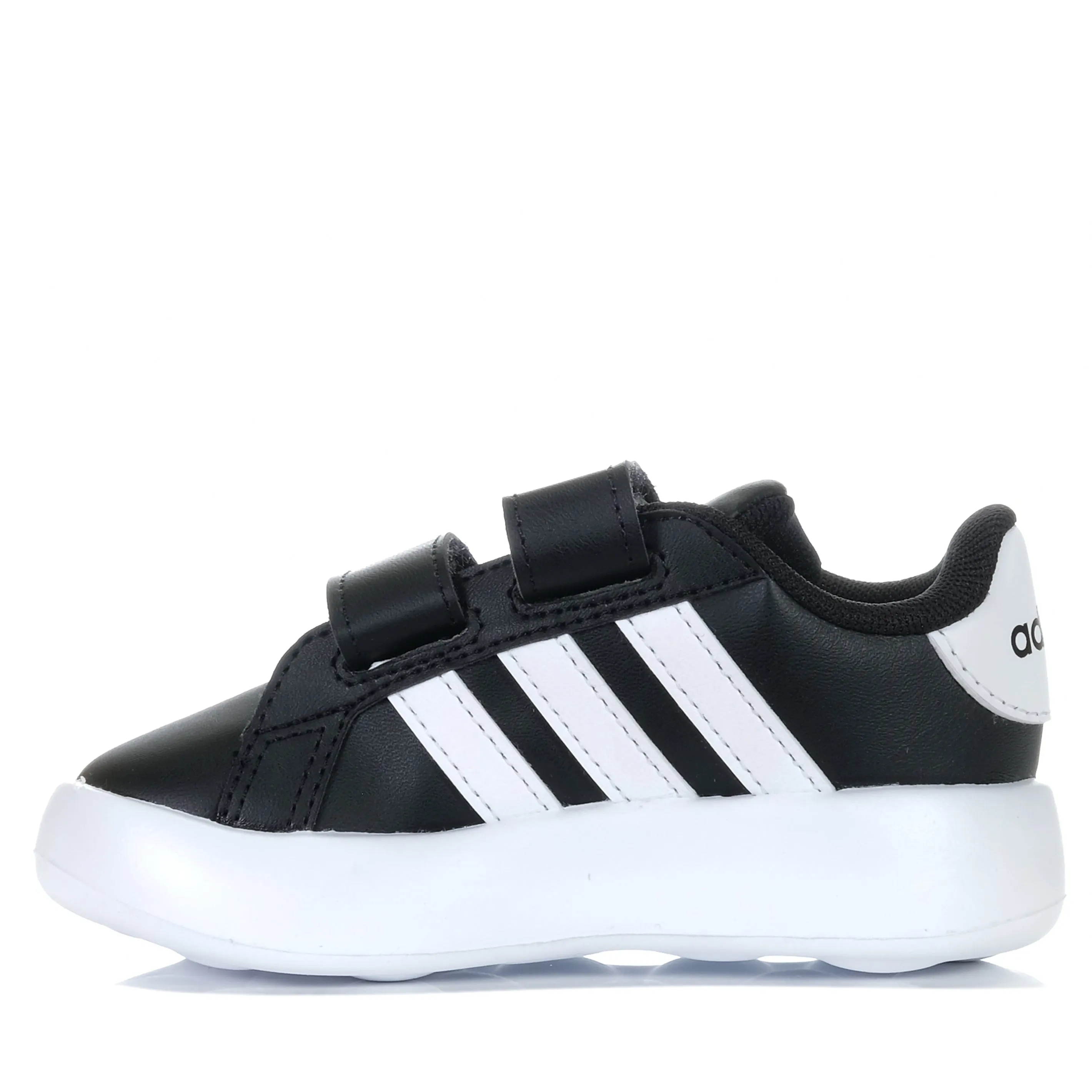 Adidas Grand Court 2.0 CF Infant Black/White Adidas Trefoil Shoes