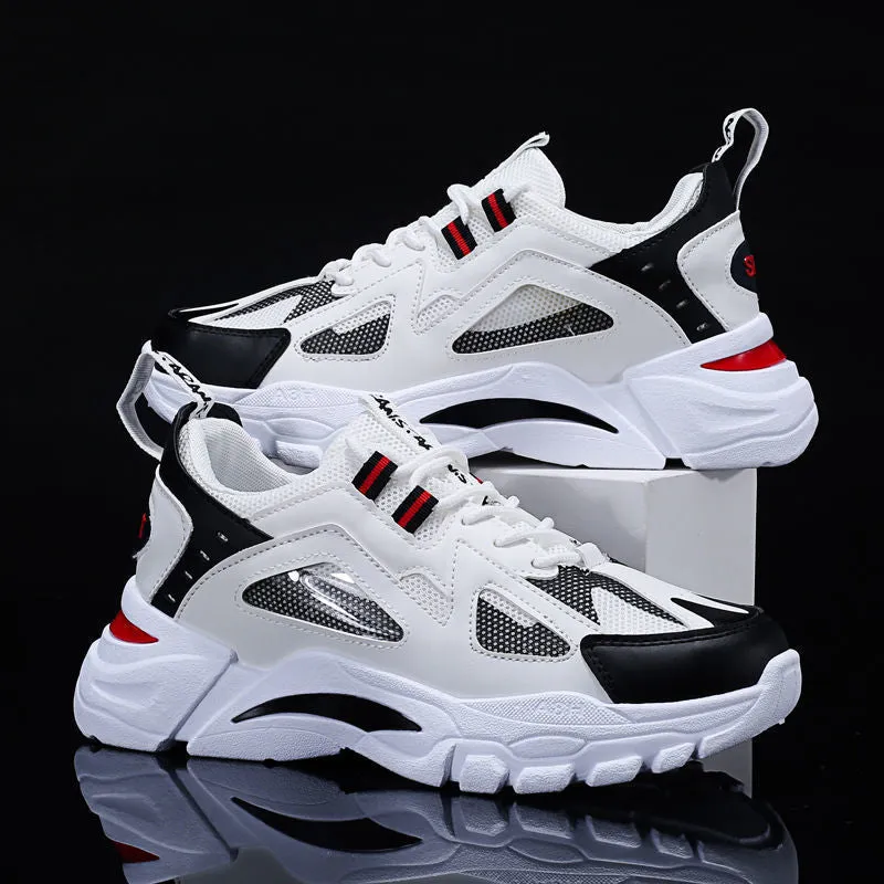 Running Shoes Usa White Sneakers Men Non Slip Walking Running Shoes Sports