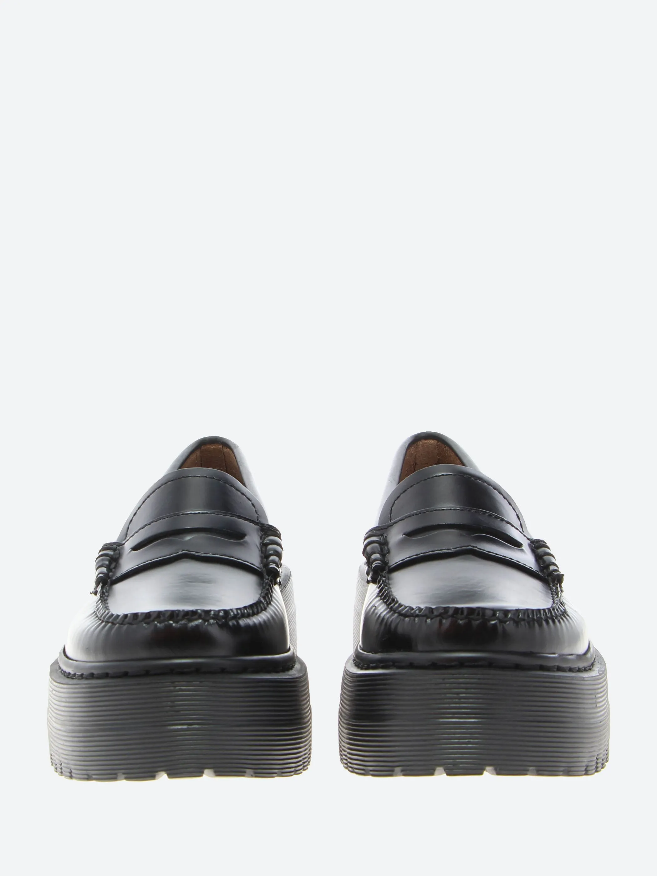 Whitney Platform Weejun Wally Grip Craft Leather Loafers