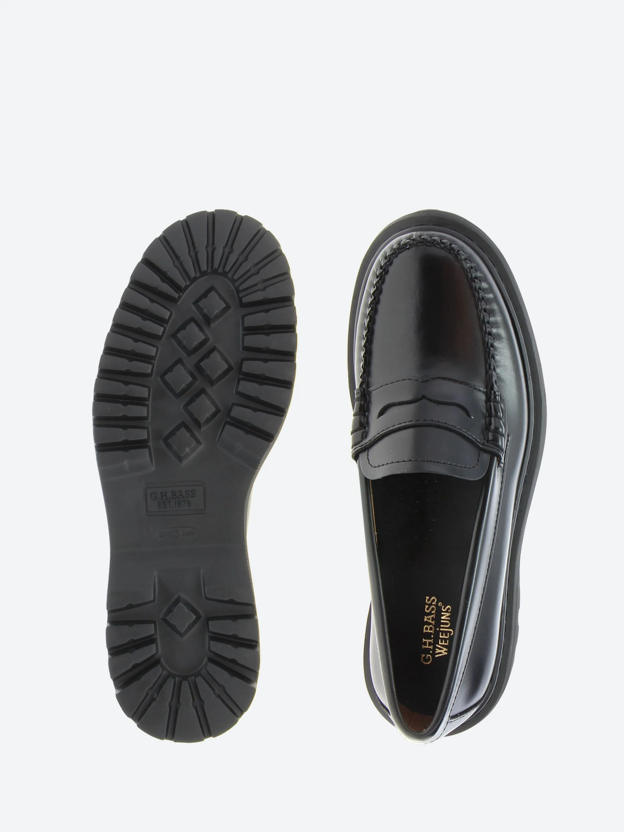 Whitney Platform Weejun Naturalizer Darry Lug Sole Loafers
