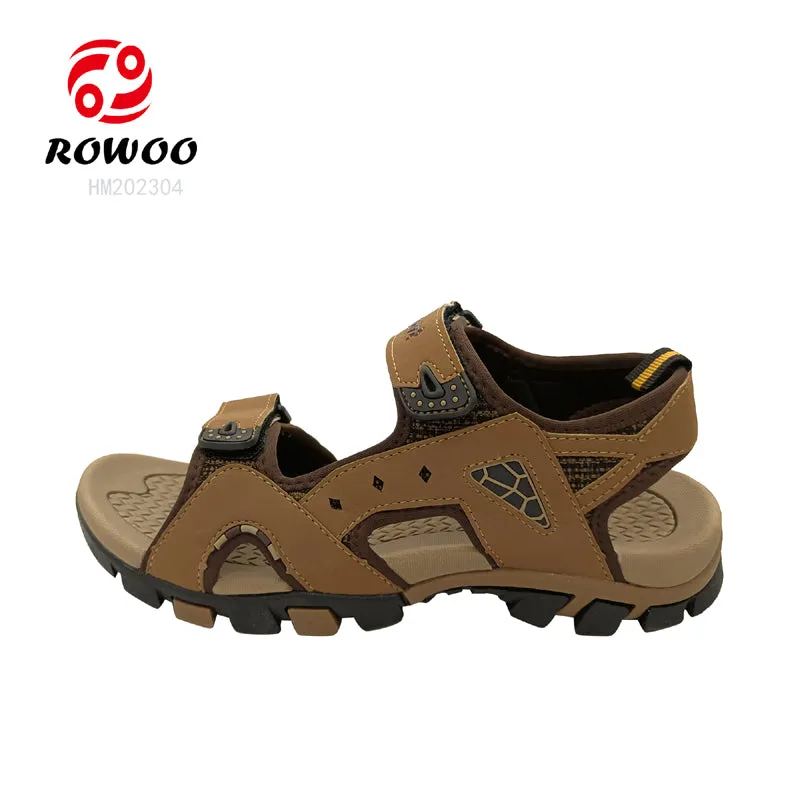 Thick Heel Sandals wholesales summer self sticker sport sandals shoes for men