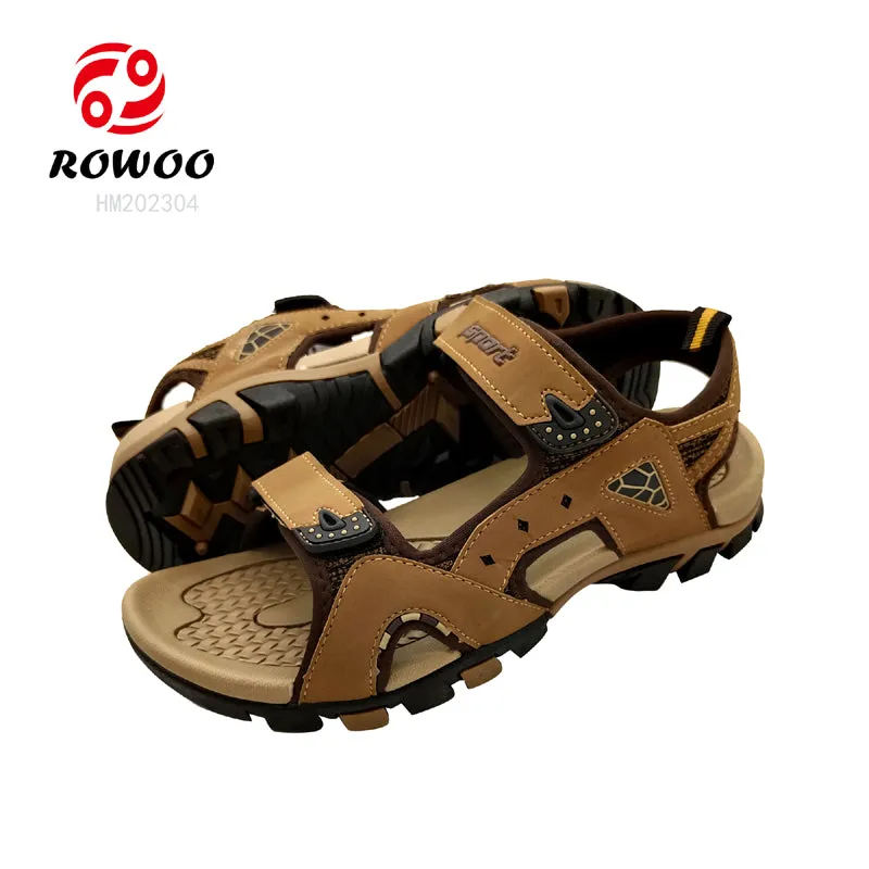 wholesales summer self sticker sport sandals shoes for men Foam Sandals