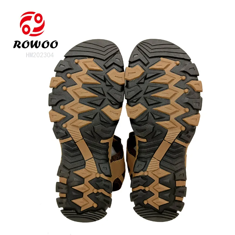 Sandals Ankle Strap Flat wholesales summer self sticker sport sandals shoes for men