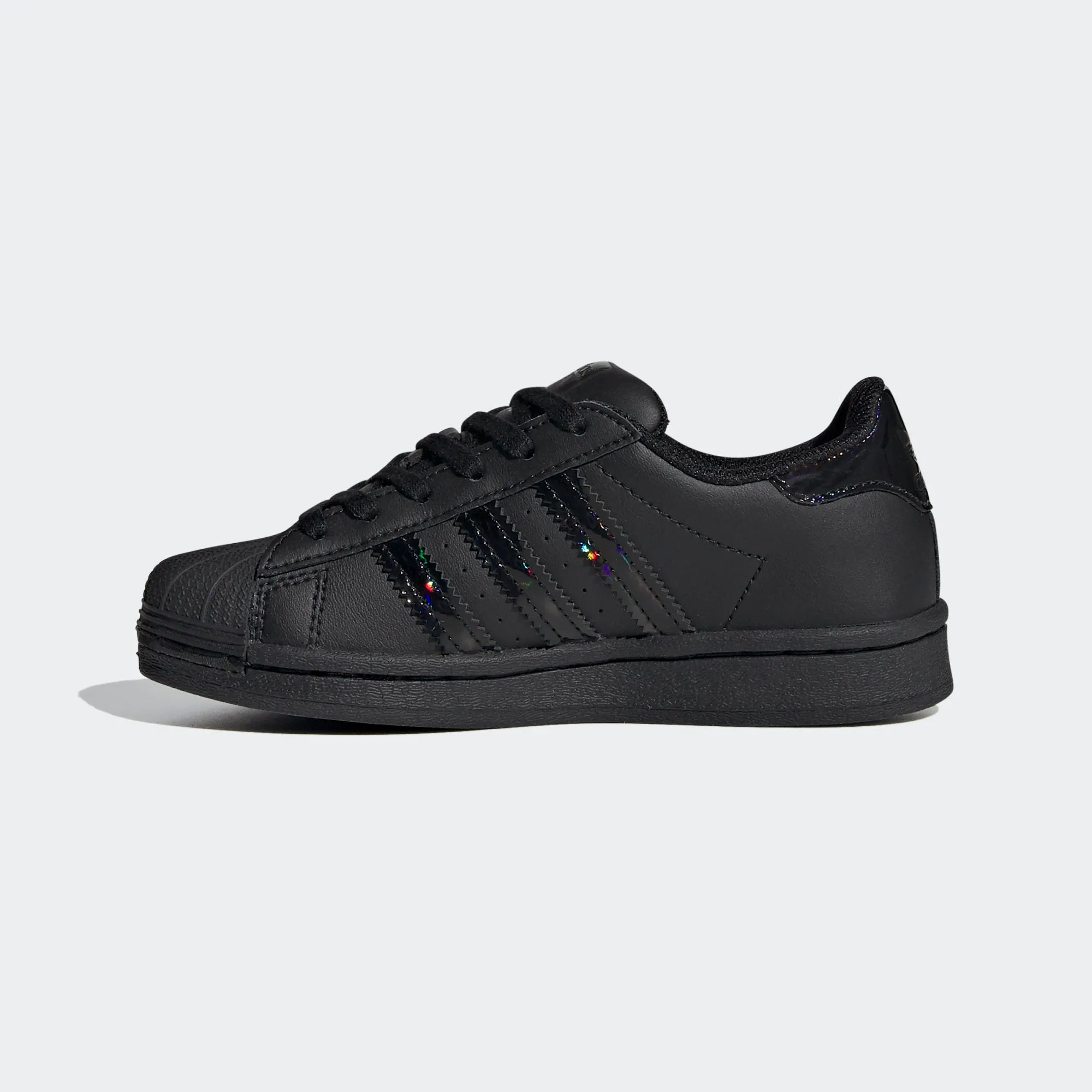 Rivalry Low Shoes Adidas Kid's adidas Originals Black Iridescent Superstar Shoes