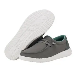 Hey Dude Women's Wendy ADV Charcoal Wallabee Cup Lo Slip-ons