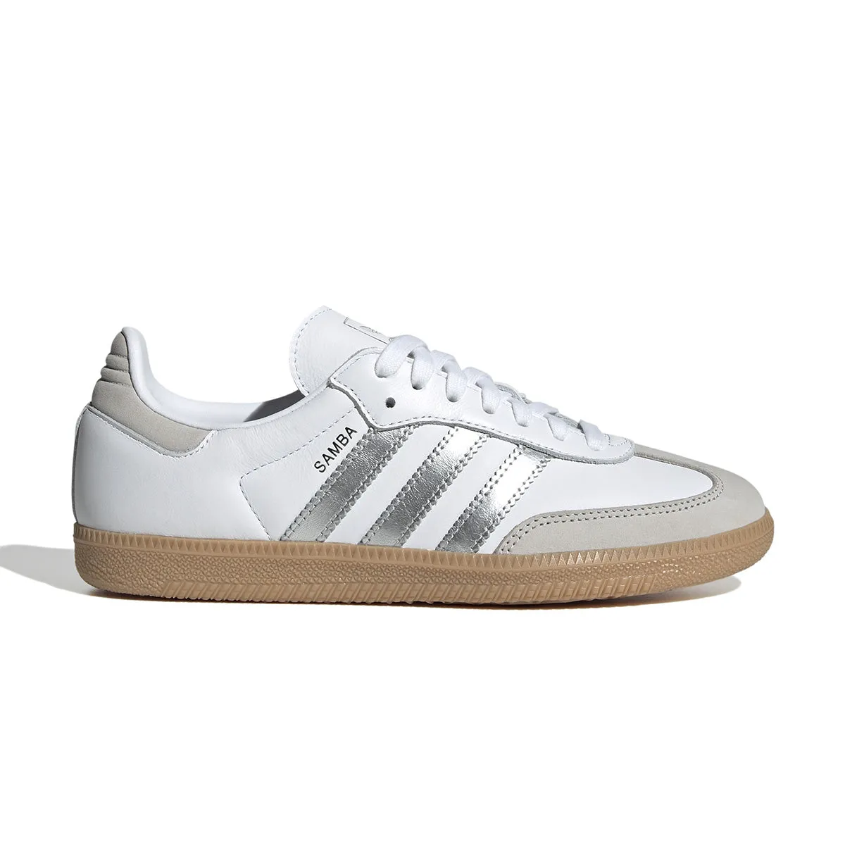 Wmns Samba OG 'Cloud White Silver Metallic' Adidas Stabil Shoes