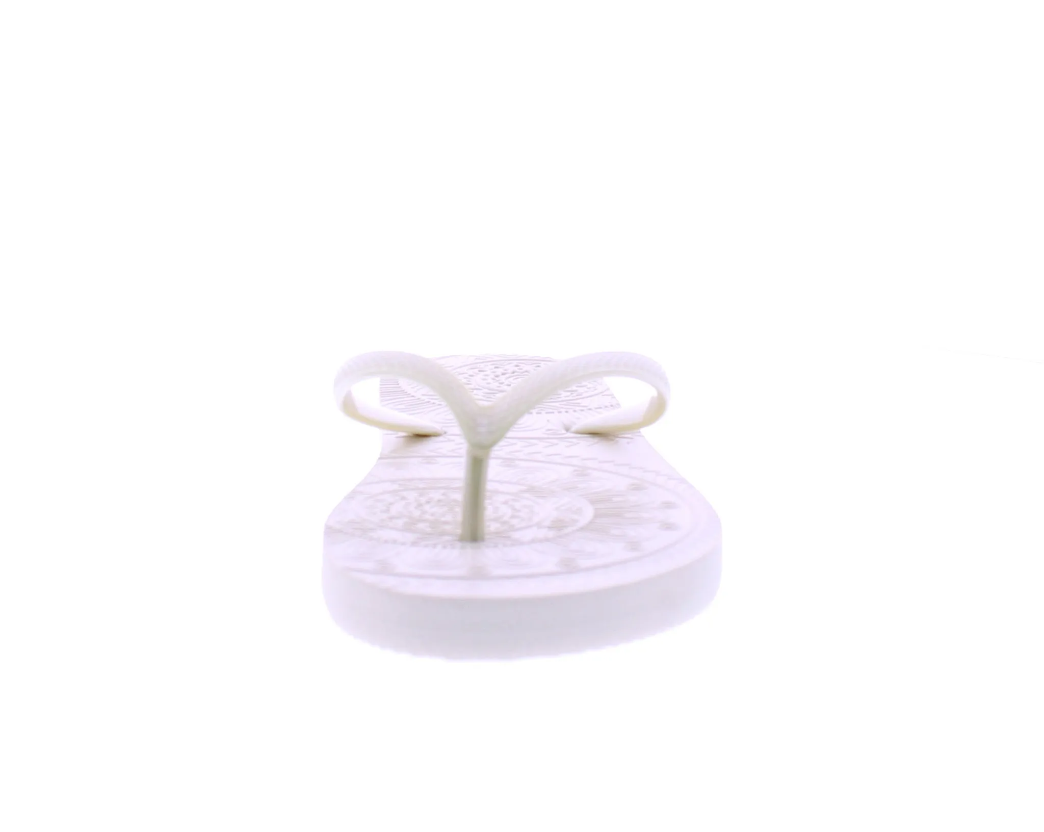 Women Embossed Flip Flop Flip Flops With A Wedge Heel