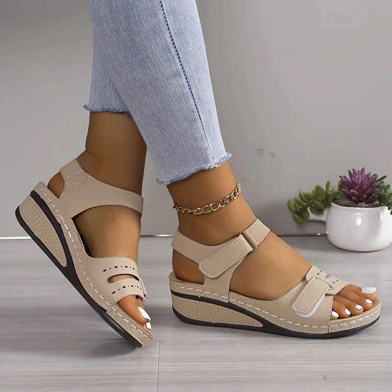 Platform Slide Sandals Women Sandals Summer Shoes Open Toe Shoes Woman Plus Size Wedge Sandals