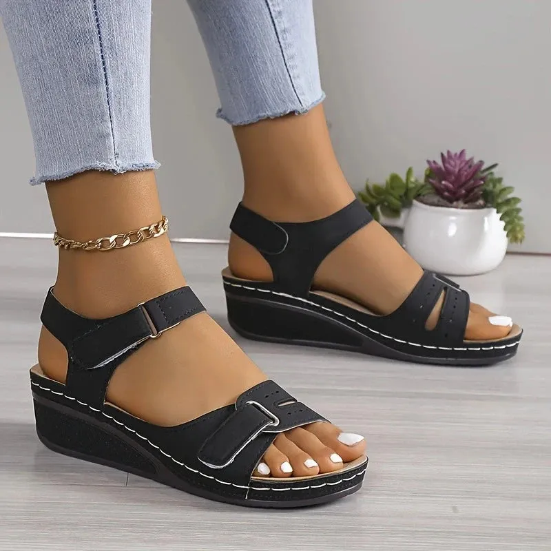 Fitflop Sandals Women Sandals Summer Shoes Open Toe Shoes Woman Plus Size Wedge Sandals