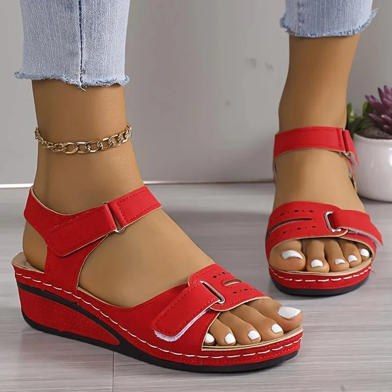 Women Sandals Summer Shoes Open Toe Shoes Woman Plus Size Wedge Sandals Best Sandals For Hiking