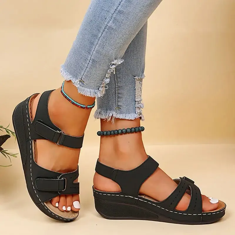 Women Sandals Summer Shoes Open Toe Shoes Woman Plus Size Wedge Sandals Sandals Royal Plantation Ocho Rios