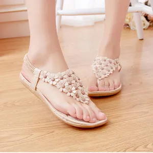 Top Of Foot Pain After Wearing Flip Flops Women Shoes Sandals Comfort Sandals Summer Flip Flops 2016 Fashion High Quality Flat Sandals   Bohemia Sandalias Mujer