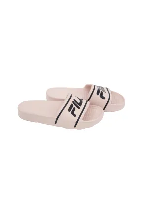 Women's Brand Logo Printed Slide,Light Pink Best Plantar Fasciitis Slippers