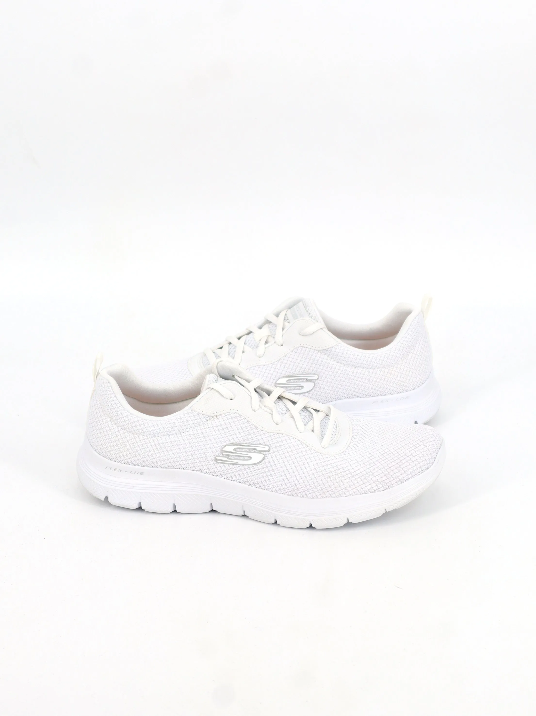 Women's Brand Logo Printed Trainers,White Best Trail And Road Running Shoes