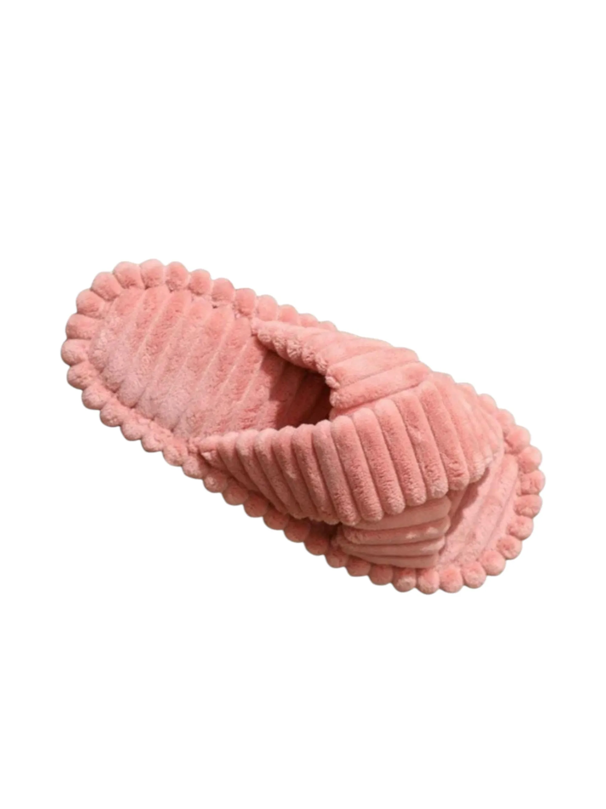 Women's Faux Fur Slippers,Pink Non Slip Slippers For Elderly Man