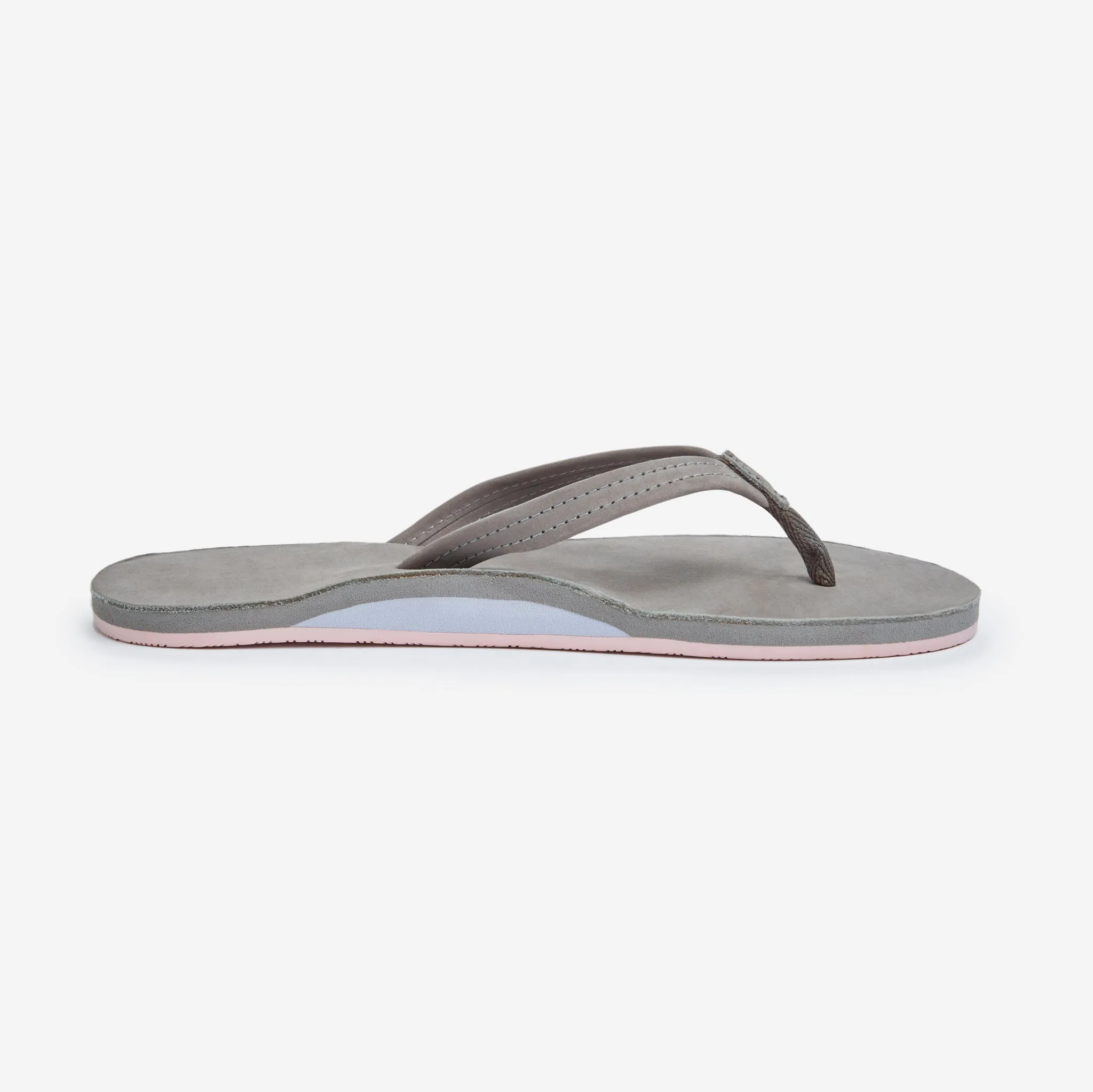 Best Flip Flops For Wide Feet Women's Fields | Light Gray / Blush