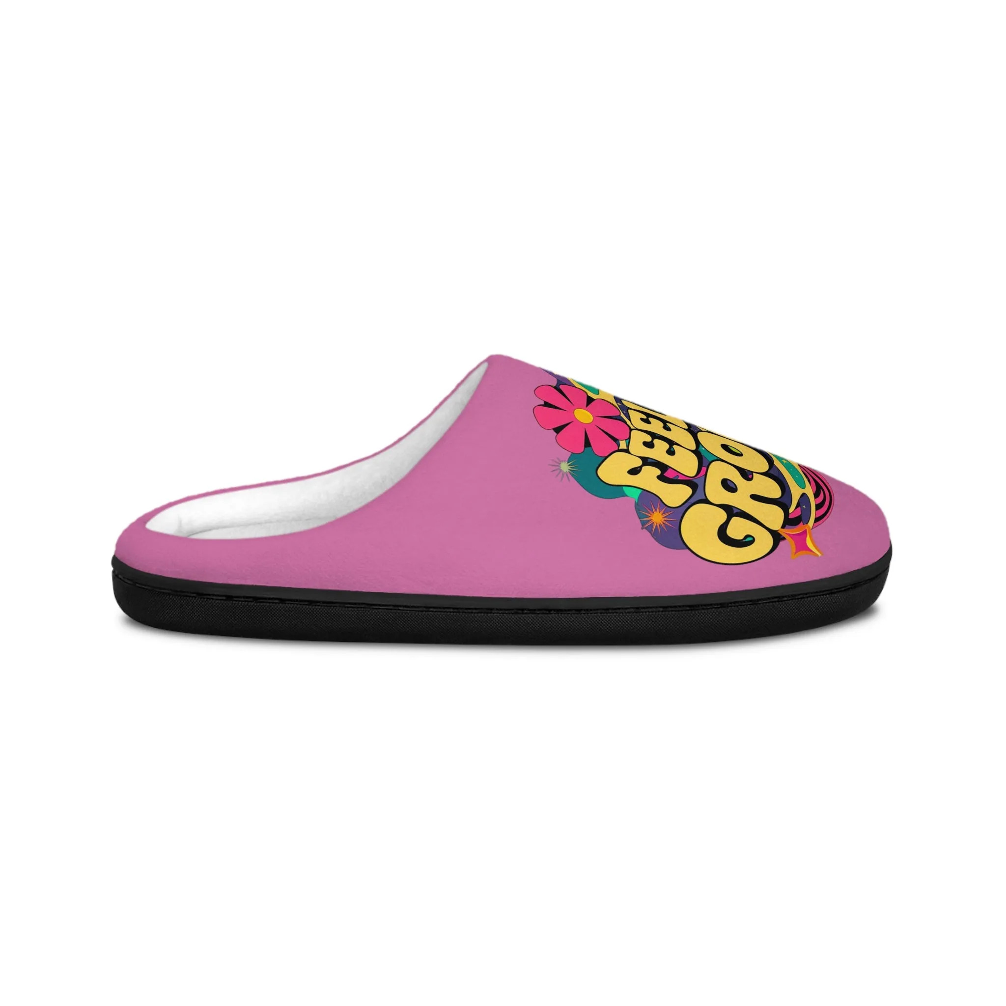 Women's Indoor Slippers - Feeling Groovy Jack The Skeleton Slippers
