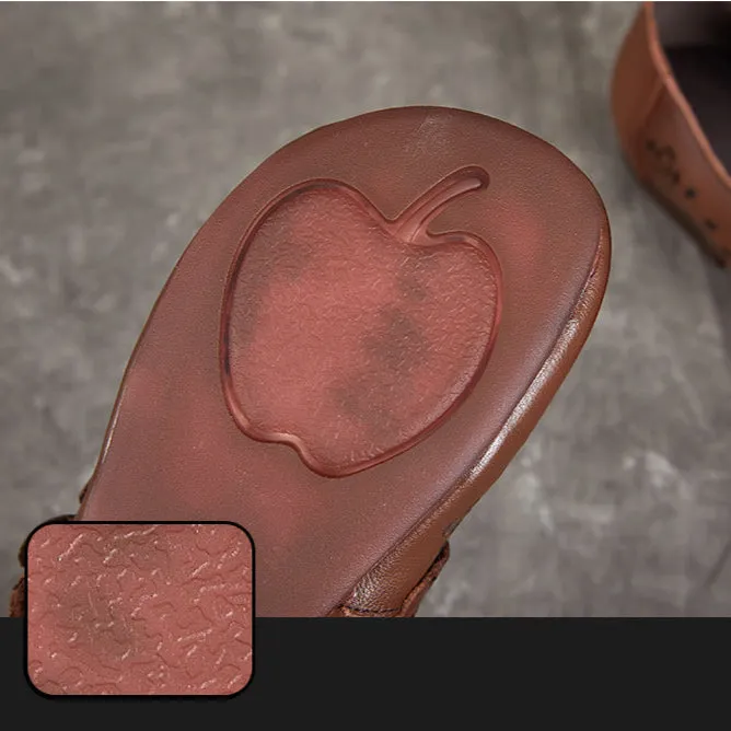 Women's Sandals Hollow Out Literary Style Butterfly Buckle With Flats Sandals Montego Bay Montego Bay