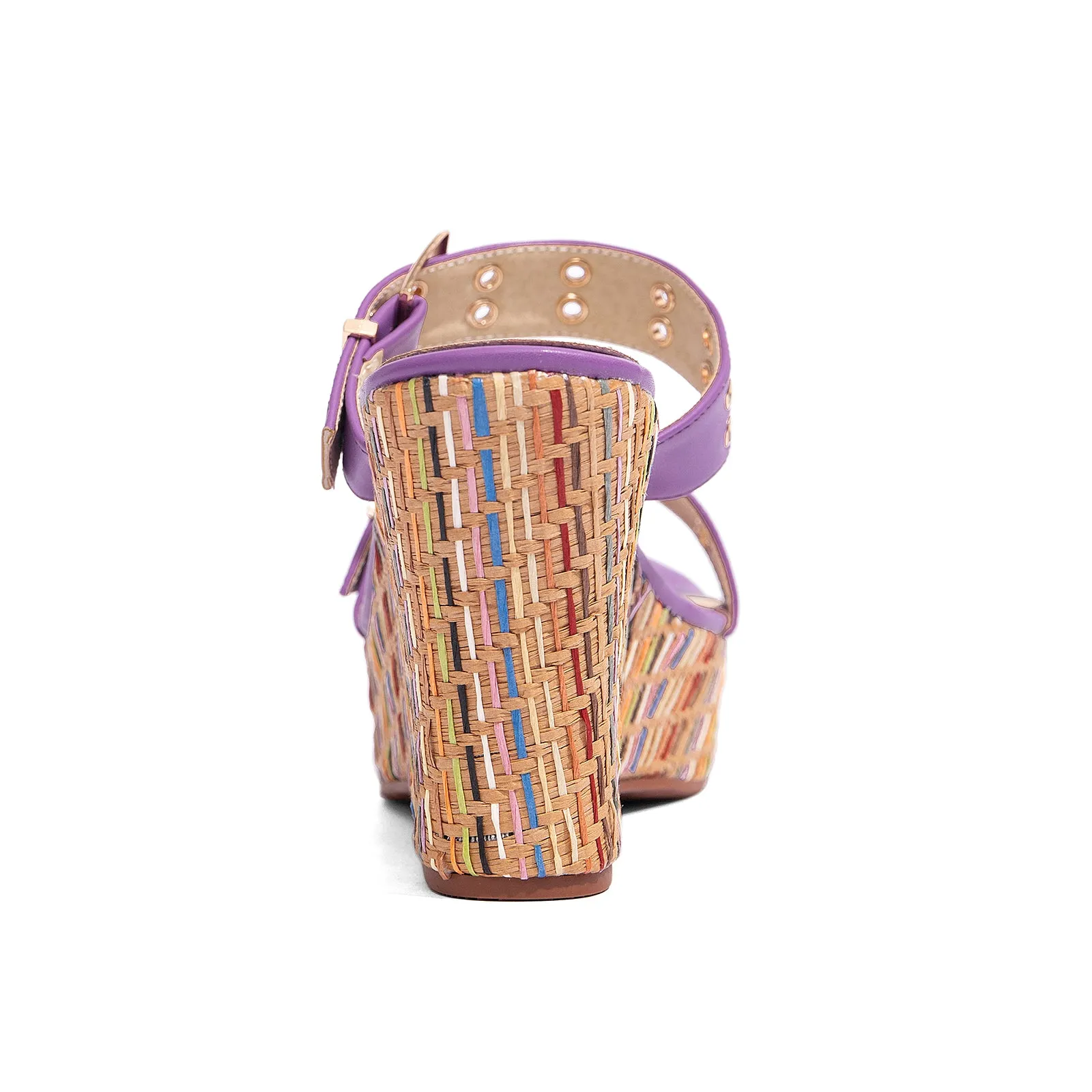 Women's Slides Wedge Sandals with Buckle Strap Slip On Peep Toe Platform Sandals High Heels Shoes Stiletto Sandals