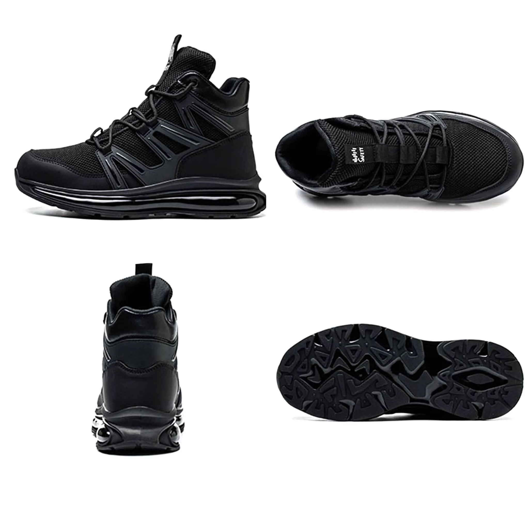 Women's Steel Toe Boots - Full Air-Cushioned Sole | B266 Best Work Boots For Warm Weather