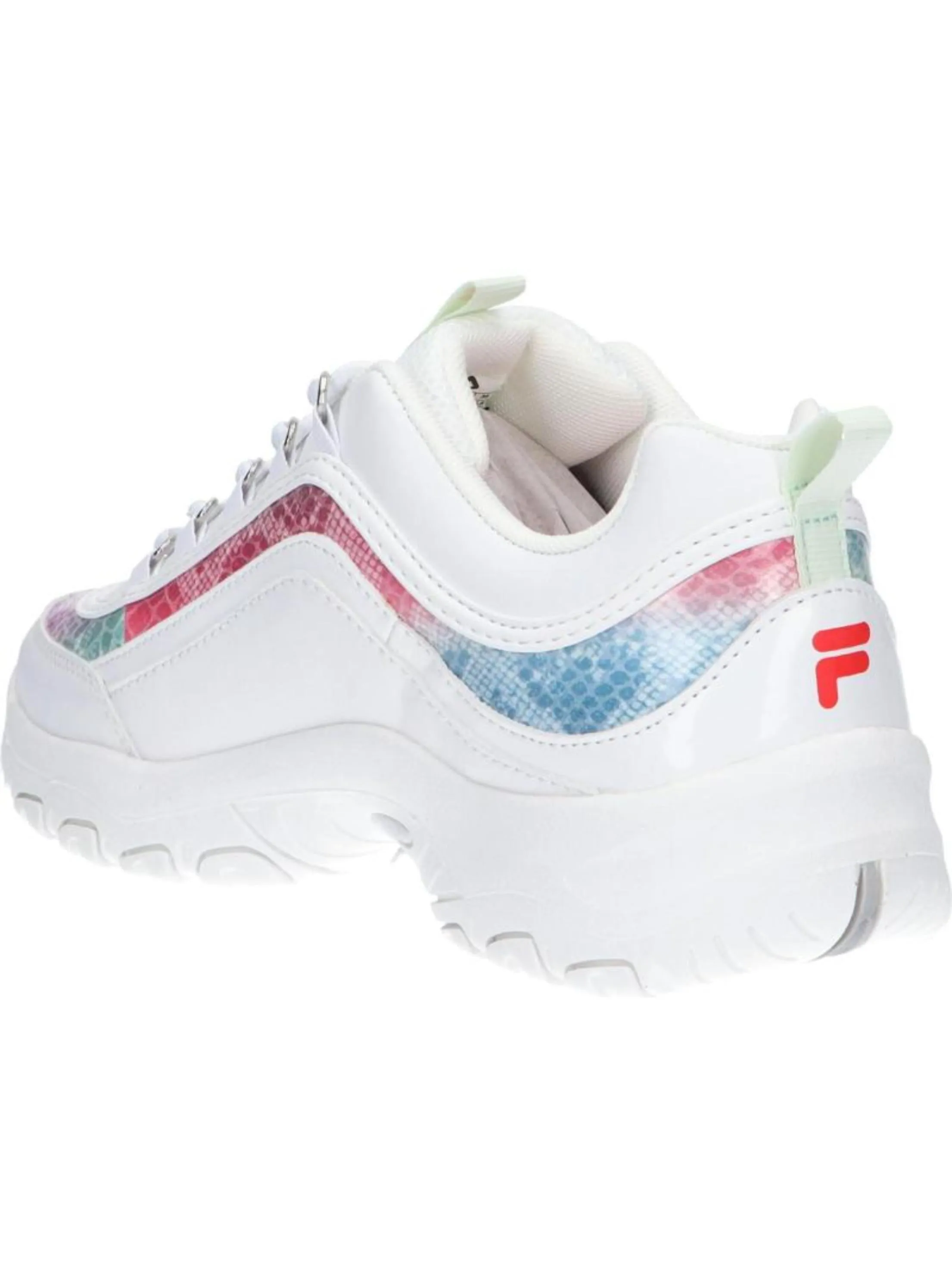 Women's Striped Sneak Print Shoes,White Running Shoes For Shin Pain