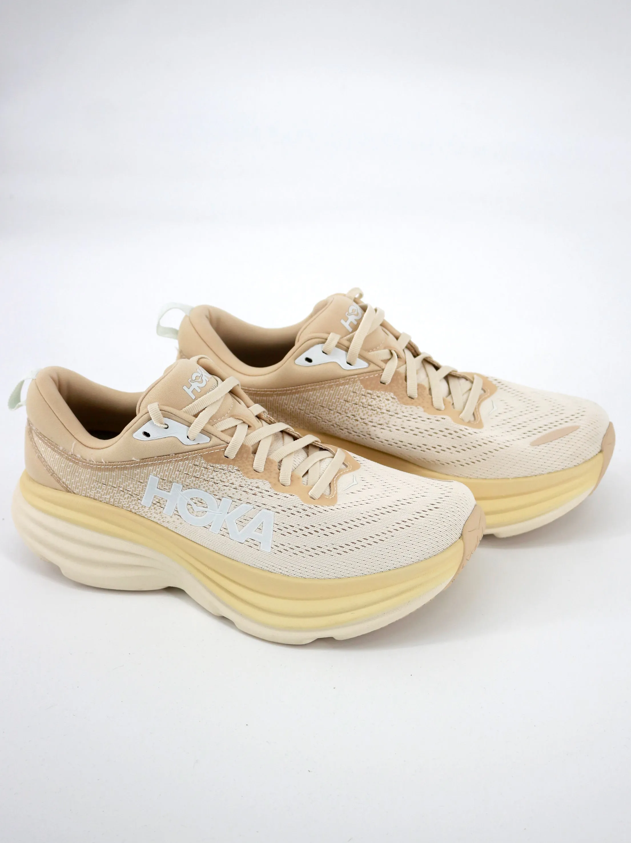 Women's Textured Shoes,Beige Wide Feet Running Shoes
