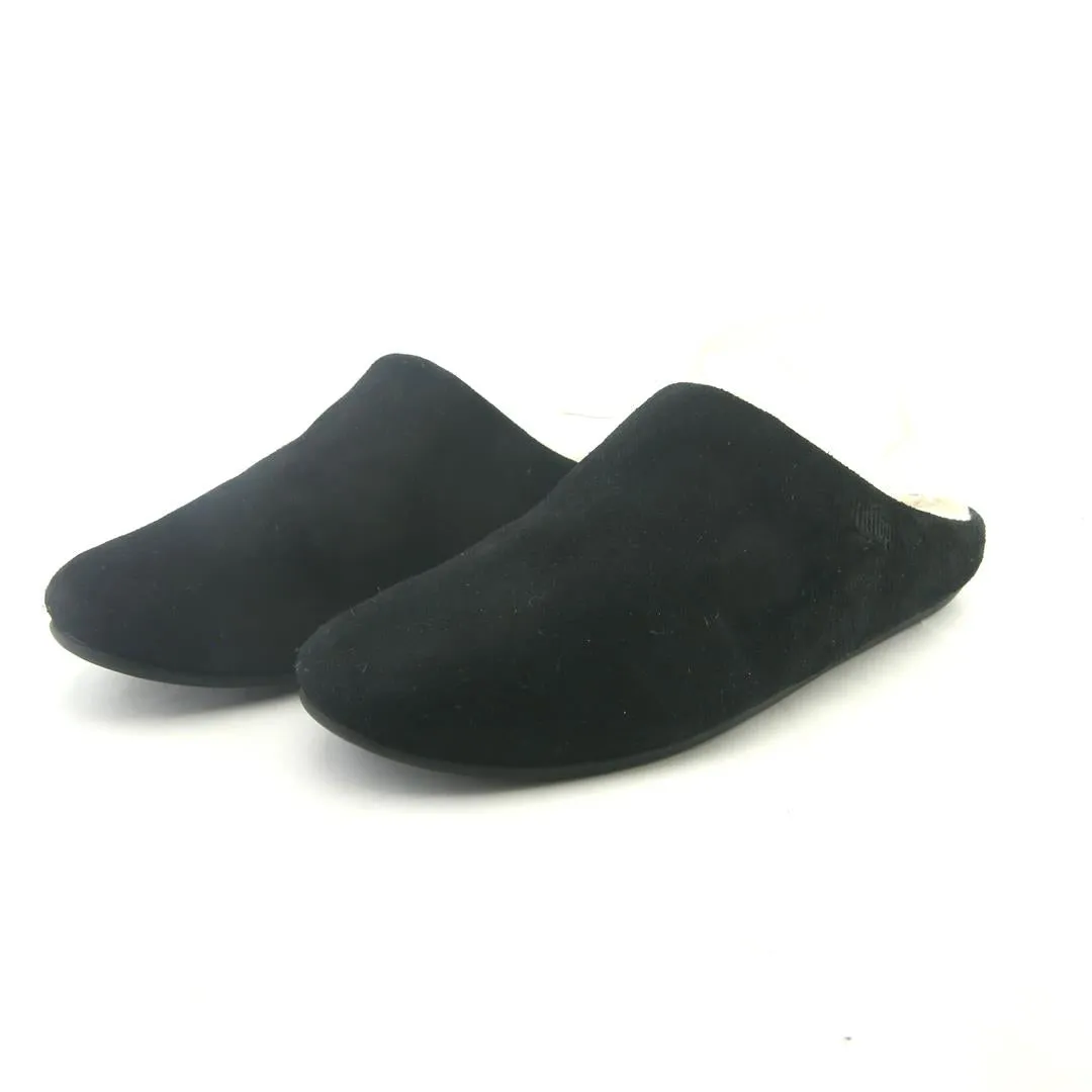 FITFLOP  CHRISSIE SHEARLING SUEDE Sports Slides