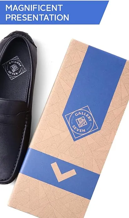 Gallery Seven Mens Shaded Smart Penny Loafer  Color Black Size 9.5 Loft Loafers