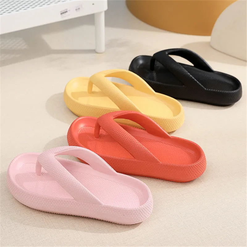 Mick Fanning Flip Flops Clip Toe Shoes Eva Non-Slip Slippers Soft Sole Flip Flops Women Thick Bottom Bathroom Slides Summer